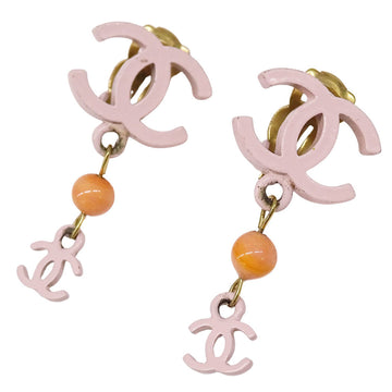 Chanel Cc Logo Clip-On Earrings Metal