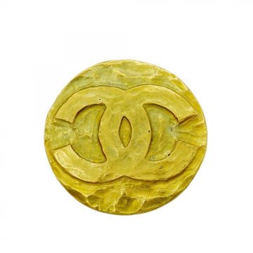 Chanel Cc Logo Brooch Metal