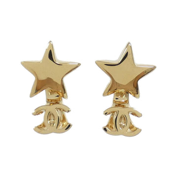 Chanel Earrings Gold-Tone Metal
