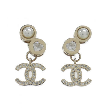 Chanel Earrings Gold-Tone Metal