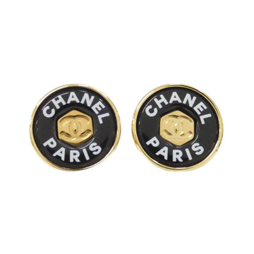Chanel Earrings Gold-Tone Metal