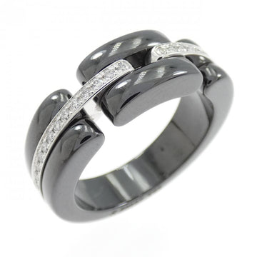 Chanel Ring Ceramic And 18K White Gold