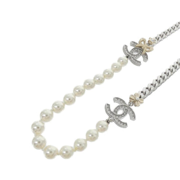 Chanel Pendant Necklace Metal With