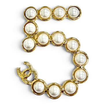 Chanel Cc Logo Brooch Metal
