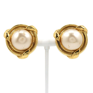 Chanel Vintage Earrings Pearl