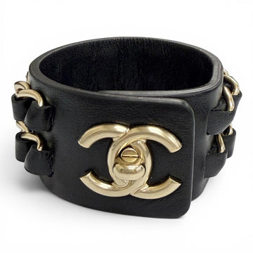 Chanel Cc Logo Turnlock Chain Bracelet
