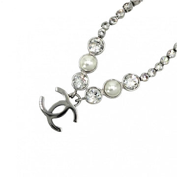 Chanel Cc Logo Chain Pendant Necklace
