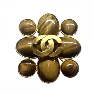 Chanel Cc Logo Brooch Metal
