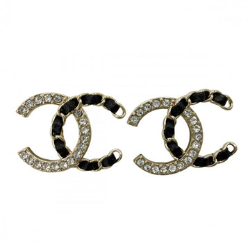 Chanel Cc Logo Earrings Metal