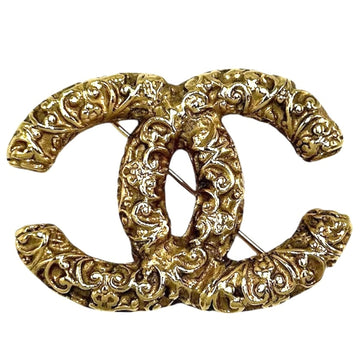Chanel Cc Logo Brooch Metal