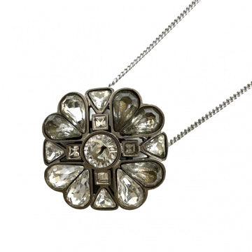 Chanel Cc Logo Chain Clover Pendant