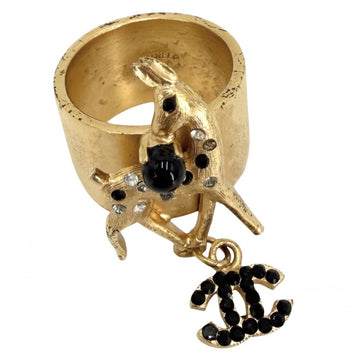 Chanel Cc Logo Ring Metal