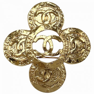 Chanel Cc Logo Brooch Metal