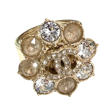 Chanel Cc Logo Ring Metal