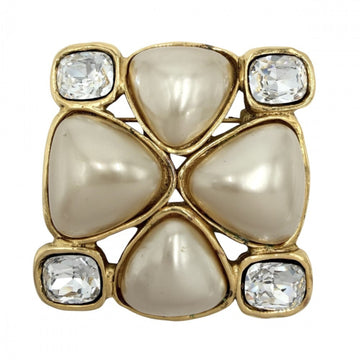 Chanel Cc Logo Brooch Metal