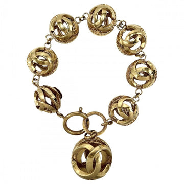 Chanel Cc Logo Circle Bracelet Metal