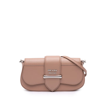 Prada Mini Saffiano And City Calf