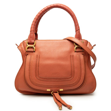 Chloé Medium Leather Marcie Satchel Pre-