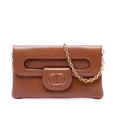 Dior Medium Calfskin Double Chain Bag