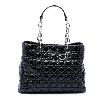 Dior Large Patent Cannage Lady Soft