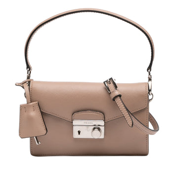 Prada Mini Saffiano Lux Sound Lock