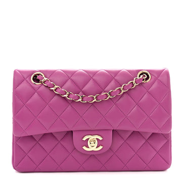 Chanel Lambskin Quilted Small Double