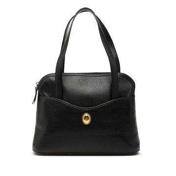 Dior Leather Cd Logo Handbag Pre-Loved