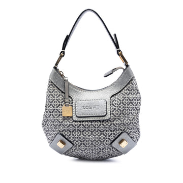 Loewe Anagram Canvas New Road Hobo Pre-