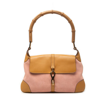Gucci Suede Bamboo Jackie Hobo Pre-Loved