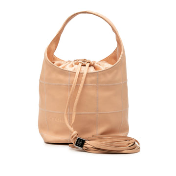Chanel Calfskin Square Stitch Tassel