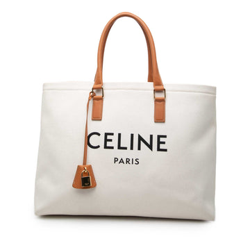 Celine Small Canvas Logo Print