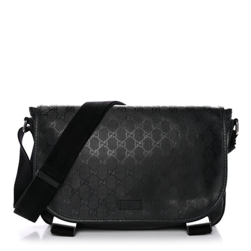 Gucci Imprime Medium Double Buckle Flap