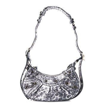 Balenciaga Metallic Agneau Arena Leopard