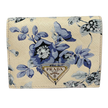 Prada Light Pink Purple Multi Leather