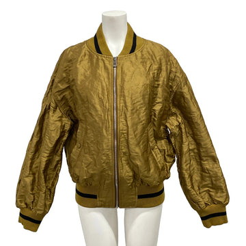 Loewe Tech Fabric Bomber Jacket Dark