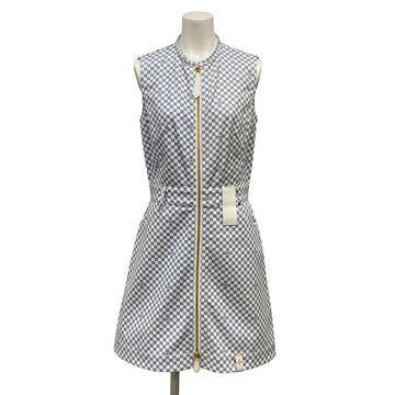 Louis Vuitton Cream Light Blue Women's