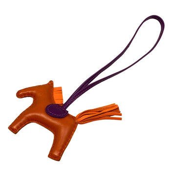 Hermes Rodeo Charm Pm Orange Poppy