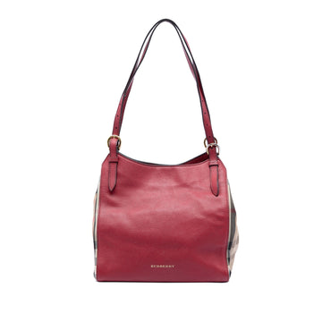 Burberry Small Derby Calfskin And House