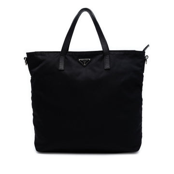 Prada Tessuto Satchel Pre-Loved Black