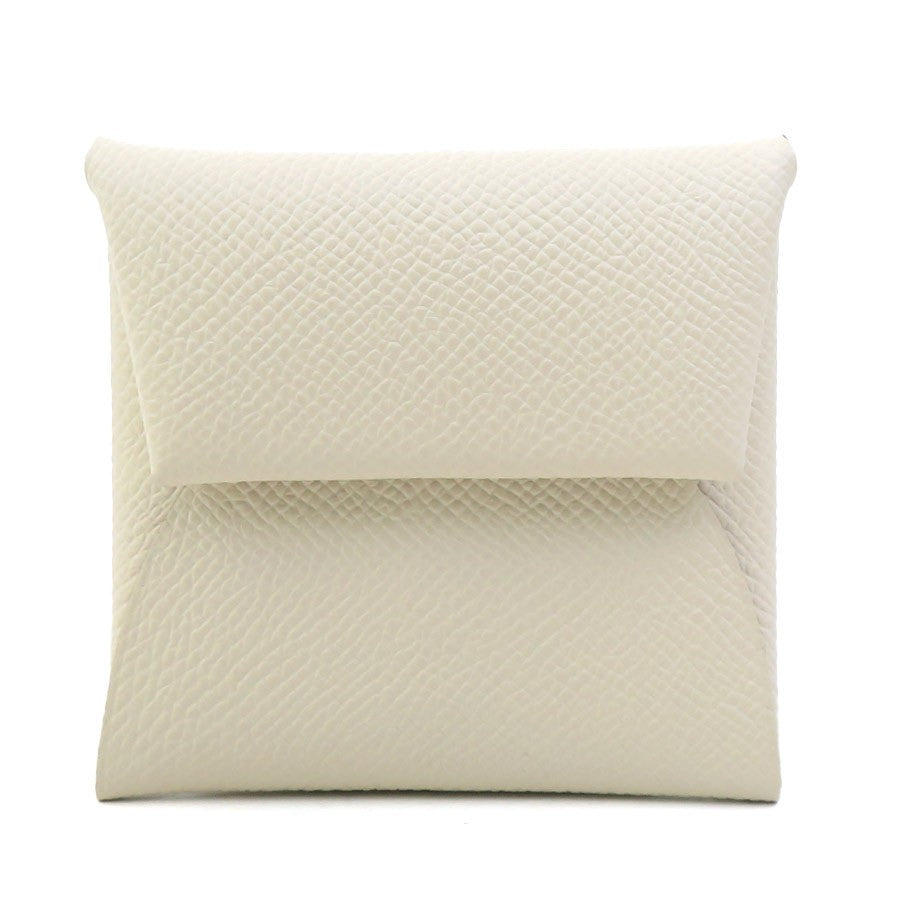 Hermes Bastia Coin Purse Case Craie
