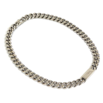 Fendi Necklace Silver Metal -