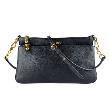 Miumiu Shoulder Bag Black/Gold