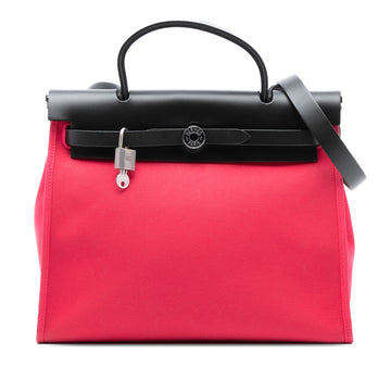 Hermès Toile Herbag Zip 31 Pre-Loved Bag