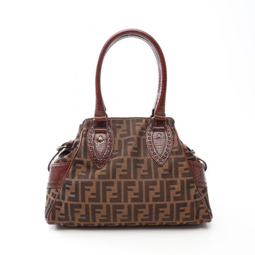 Fendi Ethnico Zucca Shoulder Handbag