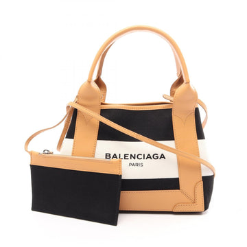 Balenciaga Navy Cabas Xs Shoulder
