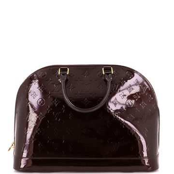 Louis Vuitton Alma Handbag Vernis Gm