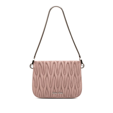Miu Matelasse Nappa Sassy