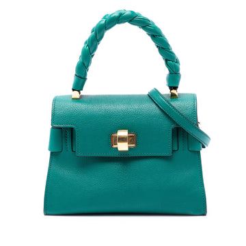 Miu Mini Goatskin Madras Click