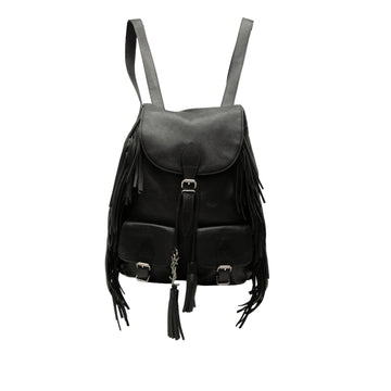 Saint Laurent Calfskin Fringe Festival