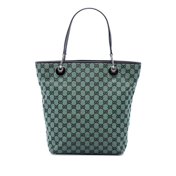 Gucci Gg Canvas Eclipse Tote Pre-Loved